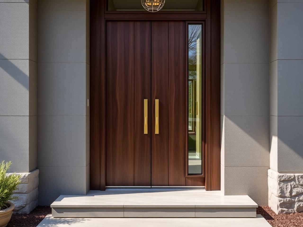 Fiberglass front door — Kanata